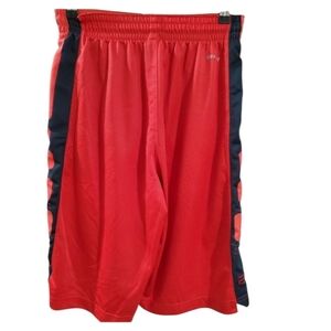 Nike Red and Black Men's Dri-Fit Shorts